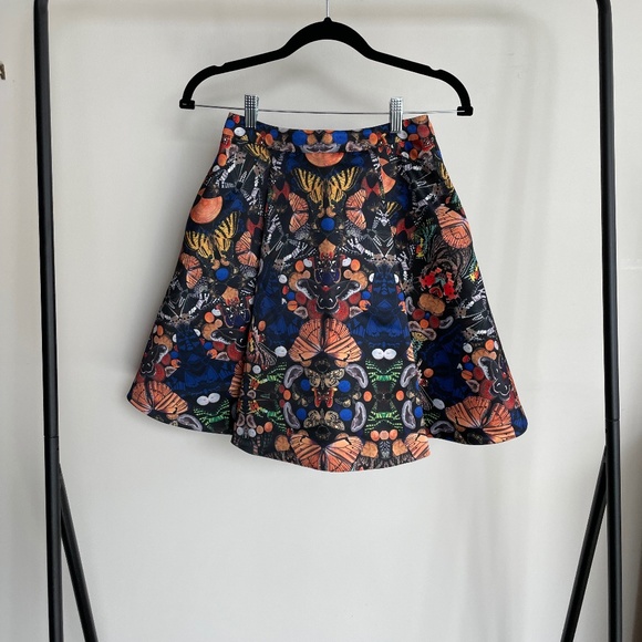 Alice & Olivia A-line structured skirt - Picture 1 of 3